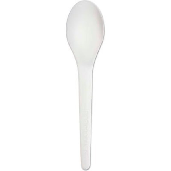 Eco-Products Eco-Products¬Æ, Spoon, PLA, Pearl White, 1000/Carton EP-S013